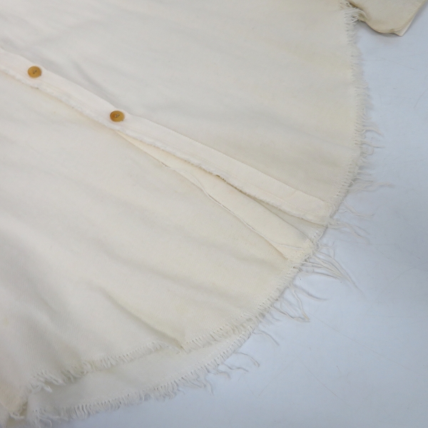 実際に弊社で買取させて頂いたIF SIX WAS NINE/イフシックスワズナイン 牙ボタン タキシードシャツ TXS-7/M 7210AM/1の画像 7枚目