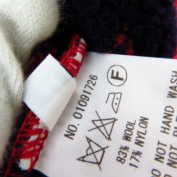 実際に弊社で買取させて頂いた【未使用】FACTOTUM/ファクトタム ブークレニット クルーネック 01091726/44の画像 4枚目