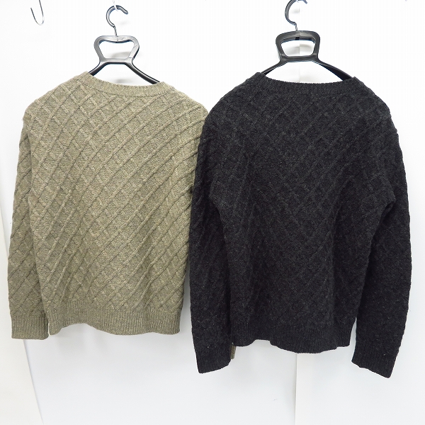 実際に弊社で買取させて頂いたVALLIS by FACTOTUM/ヴァリス バイ ファクトタム ケーブルニット 2点セットの画像 1枚目