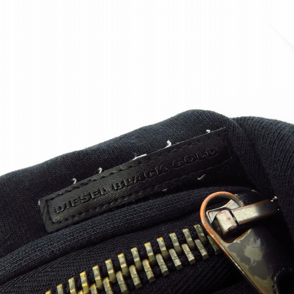 実際に弊社で買取させて頂いたDIESEL BLACK GOLD/ディーゼルブラックゴールド 袖ジップ スウェットパンツ Sの画像 2枚目