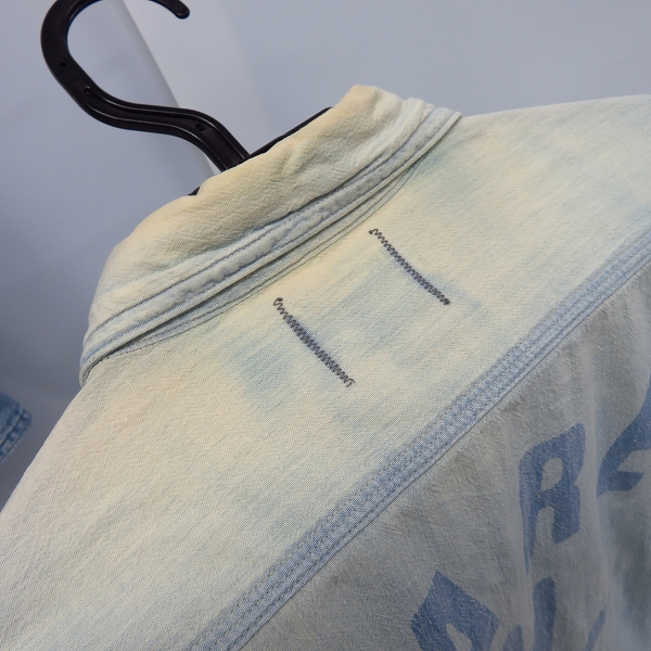 実際に弊社で買取させて頂いたBLUE BLUE/ブルーブルー ロングスリーブ/長袖 デニムシャツ Size：1 2点セットの画像 5枚目