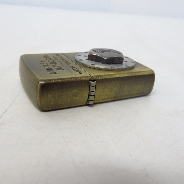 実際に弊社で買取させて頂いたZIPPO/ジッポー Harley-Davidson/ハーレーダビッドソン AMERICAN FREEDOM MACHINE/95年製の画像 2枚目