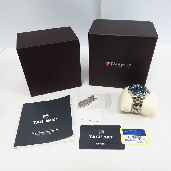 実際に弊社で買取させて頂いたTAG HEUER/タグホイヤー アクアレーサー 500M 自動巻き WAK2111-0 の画像 6枚目
