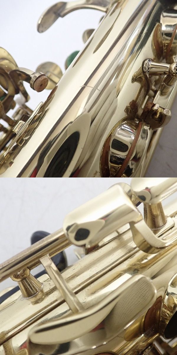 実際に弊社で買取させて頂いた★H.SELMER/セルマー SUPER ACTION 80/スーパーアクション 80 SERIESII アルトサックス ハードケース付の画像 6枚目