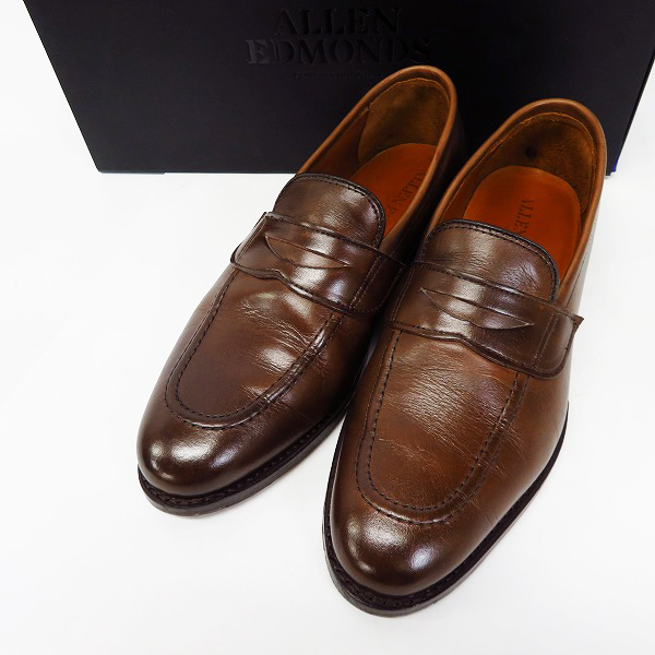 実際に弊社で買取させて頂いたAllen Edmonds/アレンエドモンズ Lake Forest/レイクフォレスト  ペニーローファー 1031 7Dの画像 0枚目