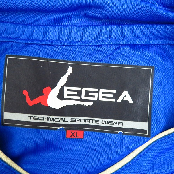 実際に弊社で買取させて頂いた【証明書付属】LEGEA/レゲア チャリティーマッチ ダミアーノ・トンマージ ユニフォーム サイン入り 実使用/XLの画像 2枚目