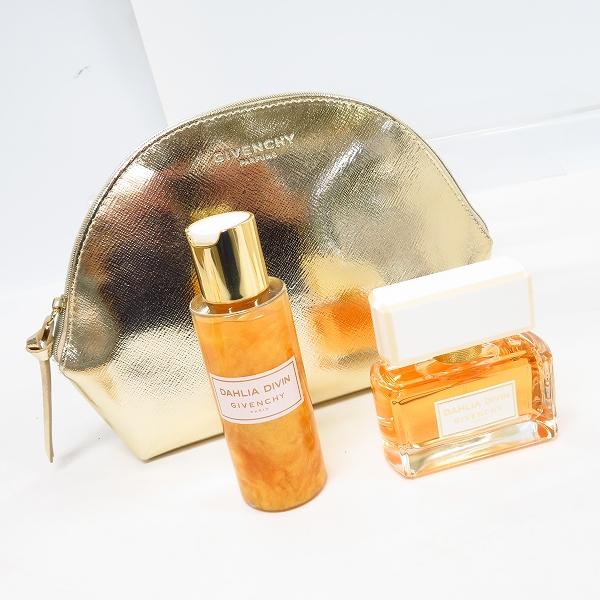 実際に弊社で買取させて頂いたGIVENCHY/ジバンシィー DAHLIA DIVIN オードトワレ ギフトセットの画像 4枚目