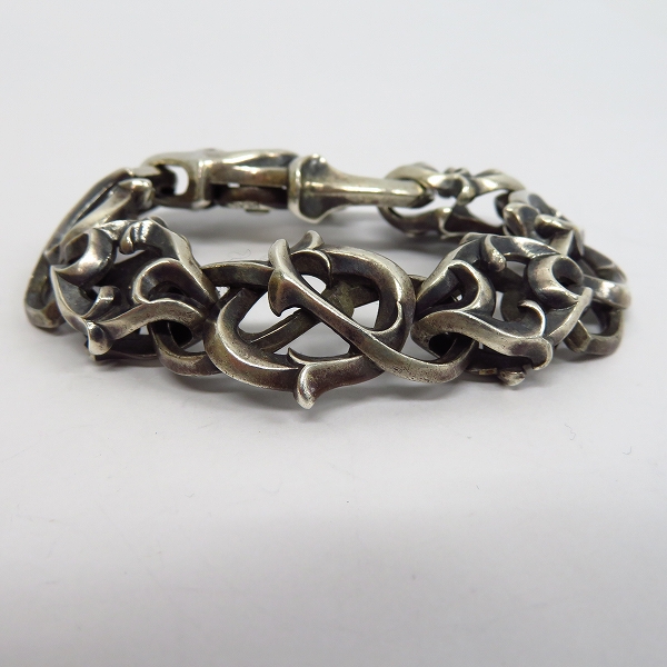 実際に弊社で買取させて頂いたDEAL DESIGN/ディールデザイン レイジングリンク シルバー ブレスレットの画像 1枚目