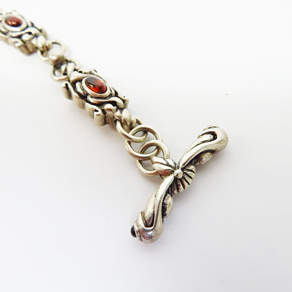 実際に弊社で買取させて頂いたLord Camelot/ロードキャメロット ガーネットセット デザインチェーン LC-1100GNの画像 4枚目