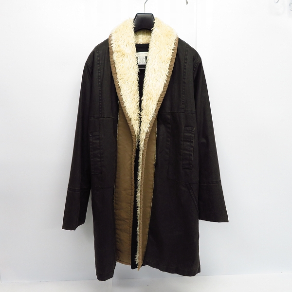 実際に弊社で買取させて頂いたDRIES VAN NOTEN/ドリスヴァンノッテン ファーライナー ロングコート/S