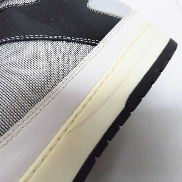 実際に弊社で買取させて頂いたBALLY/バリー BASILY レザー キャンバス切替 ハイカット スニーカー/EU9Eの画像 8枚目