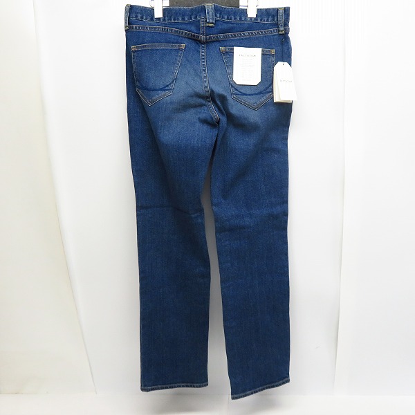 実際に弊社で買取させて頂いた【未使用】FACTOTUM/ファクトタム Eストレッチデニム ストレートパンツ Charles 08043401/31の画像 1枚目