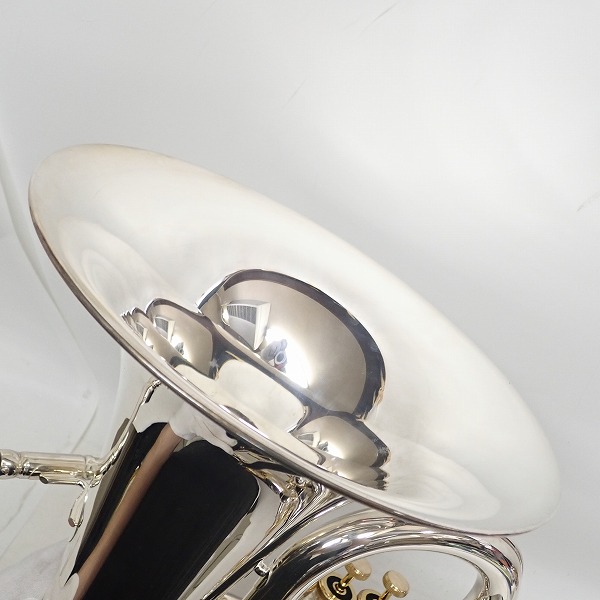 実際に弊社で買取させて頂いた★PRESON/プレソン PR3300SP チューニング・スライド・トリガー付き ユーフォニアム/VINCENT Bach 5GS マウスピース/ケース付きの画像 7枚目