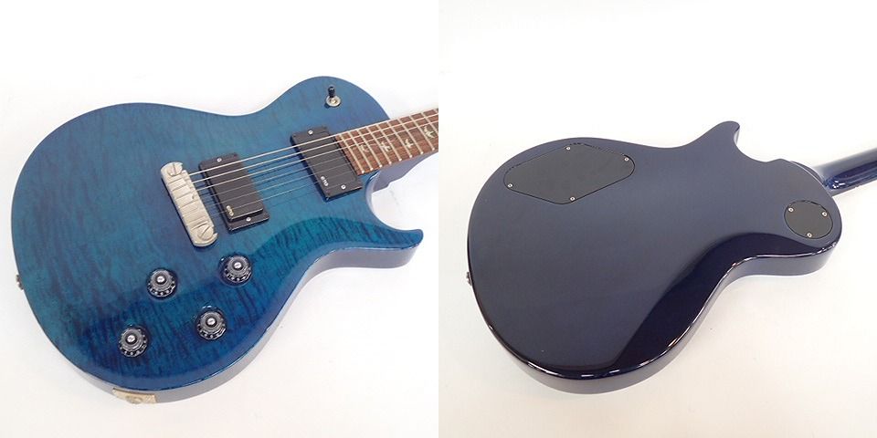 実際に弊社で買取させて頂いた★【改造有】Paul Reed Smith/ポールリードスミス SINGLECUT 20th ANNIVERSARY RB 10TOP エレキギター ハードケース付の画像 6枚目