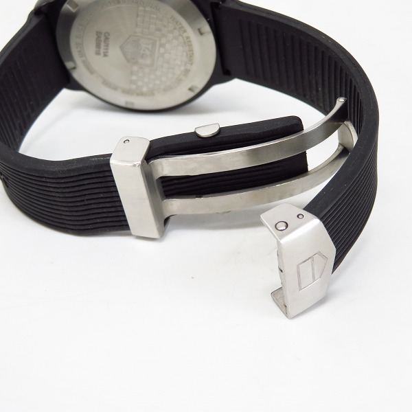 実際に弊社で買取させて頂いた【ジャンク】TAG Heuer/タグホイヤー フォーミュラ1 クロノグラフ 腕時計 CAU111A.FT6024の画像 2枚目