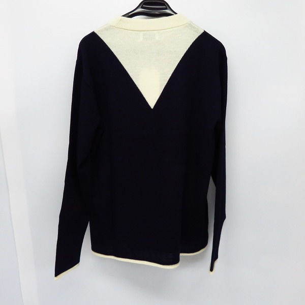 実際に弊社で買取させて頂いた【未使用】FACTOTUM/ファクトタム 12ゲージコットンウールアンサンブルクルーネックニット 01091136/44の画像 1枚目