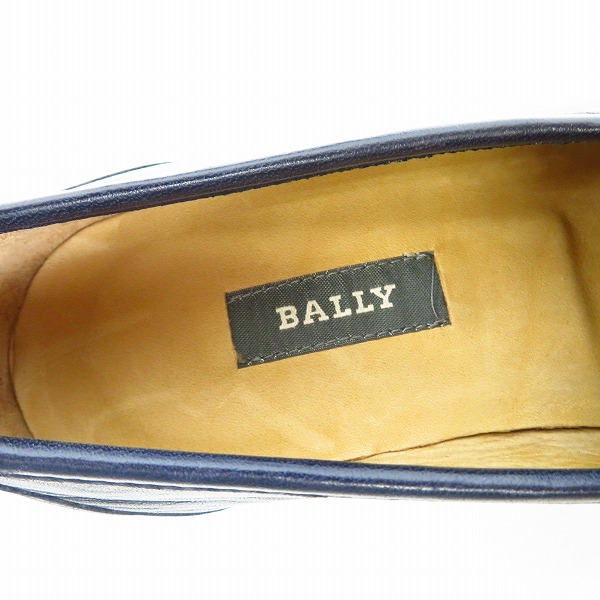 実際に弊社で買取させて頂いたBALLY/バリー タッセル ローファー レザーシューズ/8の画像 4枚目
