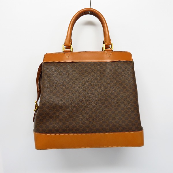 実際に弊社で買取させて頂いたCELINE/セリーヌ マカダム柄 ヴィンテージ ハンドバッグ