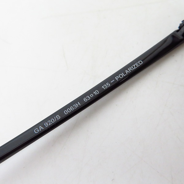 実際に弊社で買取させて頂いたGIORGIO ARMANI/ジョルジオアルマーニ 偏光レンズ/サングラス GA920/Sの画像 3枚目
