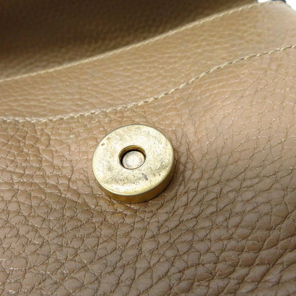 実際に弊社で買取させて頂いたCELINE/セリーヌ ヴィンテージ レザー ショルダーバッグの画像 5枚目