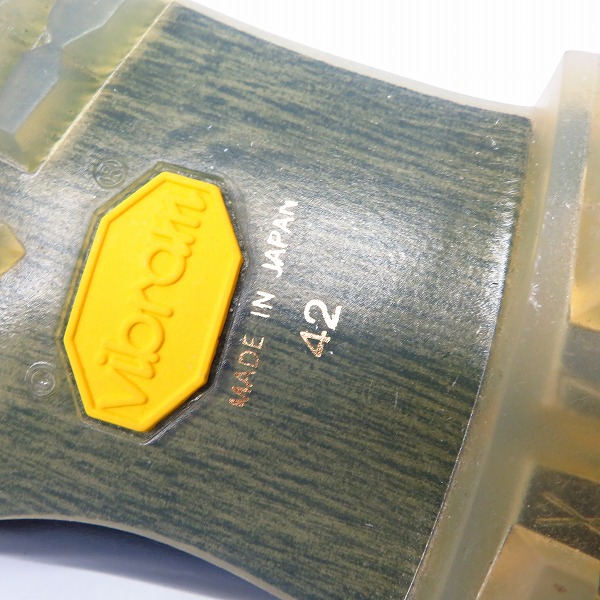 実際に弊社で買取させて頂いたPADRONE×DISCOVERED/パドローネ×ディスカバード DERBY PLAIN TOE SHOSE/42の画像 5枚目