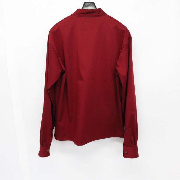 実際に弊社で買取させて頂いた【未使用】FACTOTUM/ファクトタム サテンストレッチウォッシャブルライダースシャツ 01020135/48の画像 1枚目