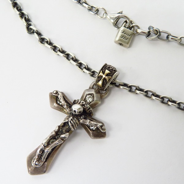 実際に弊社で買取させて頂いたDEAL DESIGN/ディールデザイン リバイブクロス ネックレス チェーン付