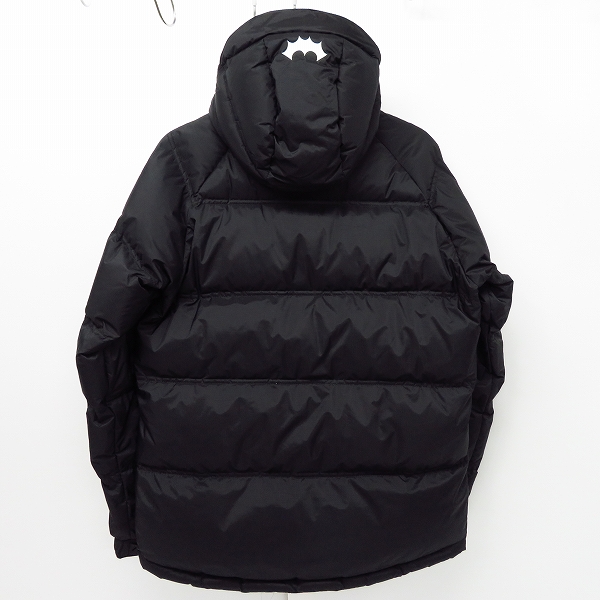 実際に弊社で買取させて頂いたBack Channel×NANGA/バックチャンネル×ナンガ ダウンジャケット フーディー ブラック/Mの画像 1枚目