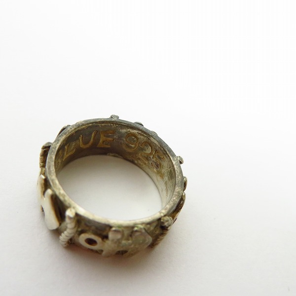 実際に弊社で買取させて頂いたBLUE BLUE/ブルーブルー リング 3点セット #9/#12.5/#17の画像 3枚目