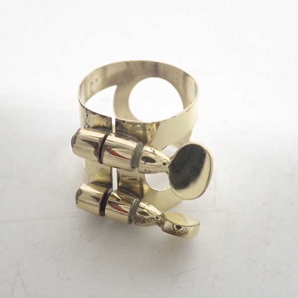 実際に弊社で買取させて頂いたSELMER/セルマー S80 C* アルトサックス用 マウスピース リガチャー付きの画像 8枚目