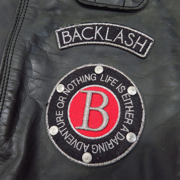 実際に弊社で買取させて頂いたBACKLASH/バックラッシュ ショルダーバッグ の画像 5枚目