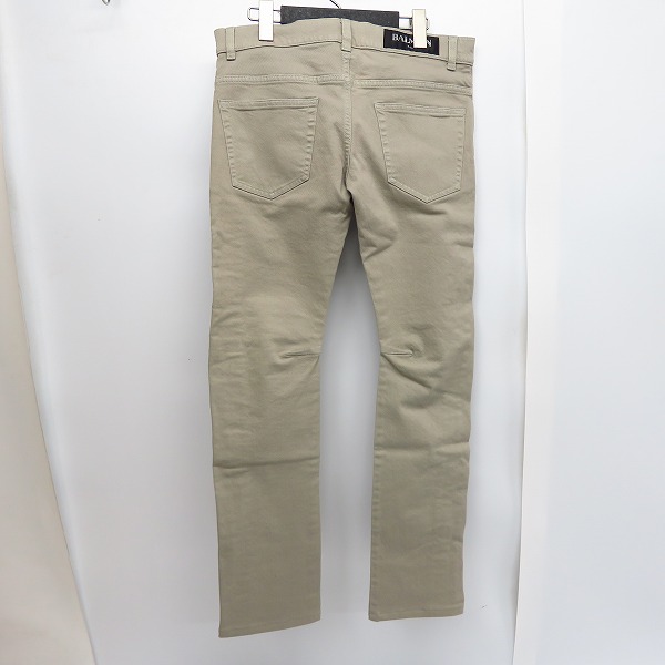 実際に弊社で買取させて頂いたBALMAIN/バルマン ラインデニムパンツ ボタンフライ 27の画像 1枚目