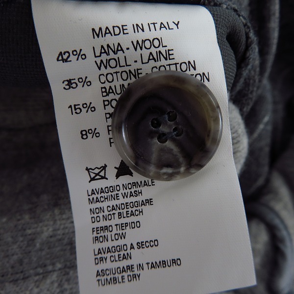 実際に弊社で買取させて頂いたHYDROGEN/ハイドロゲン 10 Anniversary 刺繍 ストライプ柄 ジャケット Size：Sの画像 4枚目