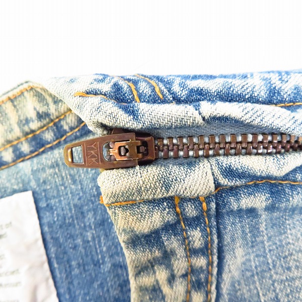 実際に弊社で買取させて頂いたkolor/カラー 15ss  デニム/メッシュ切替 ドッキングカットソー 2 の画像 5枚目