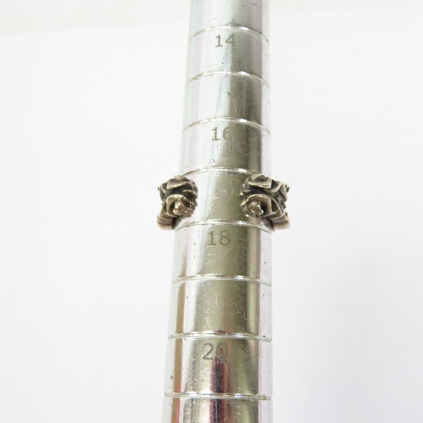 実際に弊社で買取させて頂いたDEAL DESIGN/ディールデザイン クロスモチーフ ストーン付き リング/17.5号の画像 6枚目