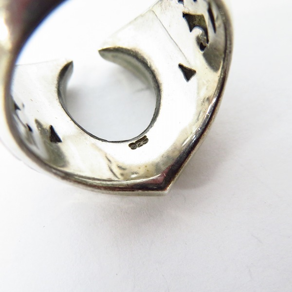 実際に弊社で買取させて頂いたDEAL DESIGN/ディールデザイン ストリーム ホースシュー リング/20号の画像 5枚目