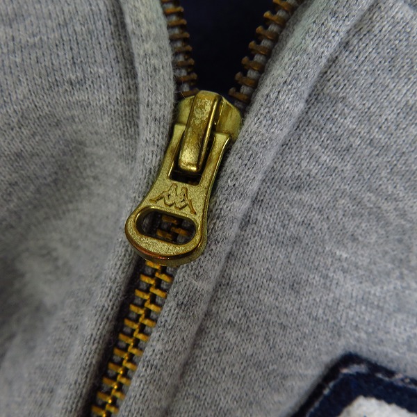 実際に弊社で買取させて頂いたKappa/カッパ ITA ロゴ スウェット ブルゾン/パンツ ダウンジャケット Size：S/M 3点セットの画像 6枚目