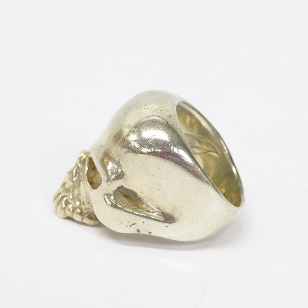 実際に弊社で買取させて頂いたCRAZY PIG/クレイジーピッグ EVIL SKULL/エビル スカルリング 17.5号の画像 2枚目