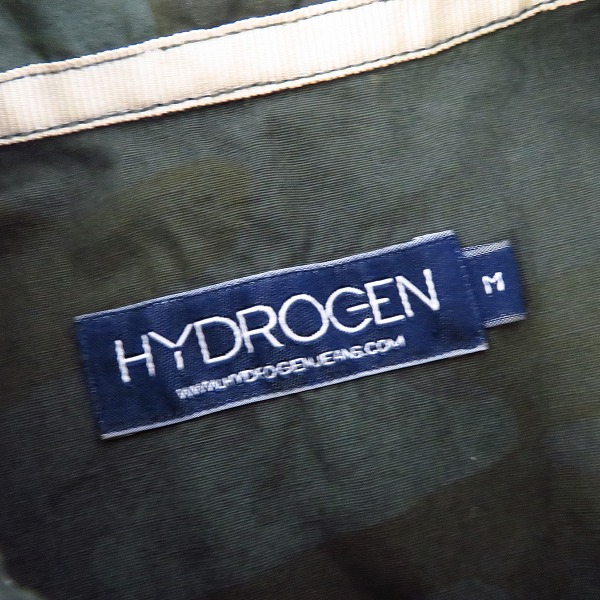 実際に弊社で買取させて頂いたHYDROGEN/ハイドロゲン カモフラ/迷彩柄 ウエスタンシャツ 長袖 Mの画像 2枚目