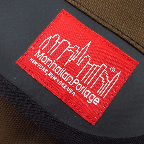 実際に弊社で買取させて頂いたManhattan Portage/マンハッタンポーテージ  メッセンジャーバッグ ブラウンの画像 3枚目