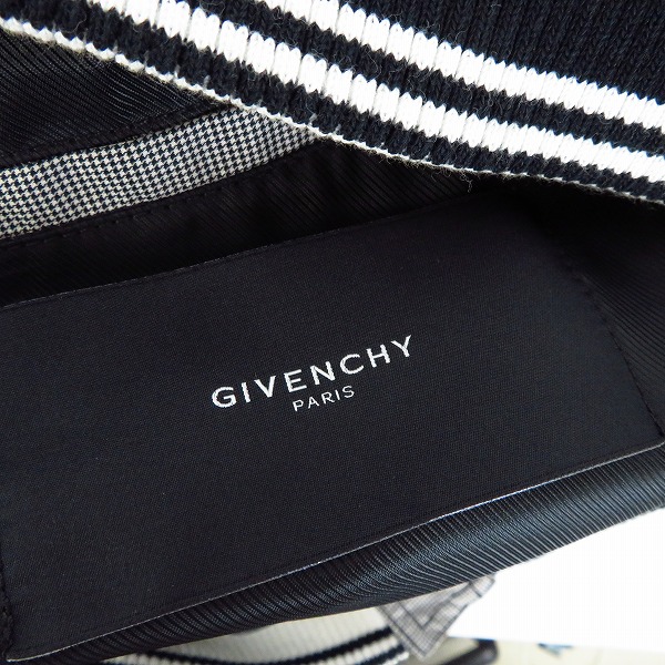 実際に弊社で買取させて頂いたGIVENCHY/ジバンシー ブルゾン ブラック/ホワイト 44の画像 3枚目
