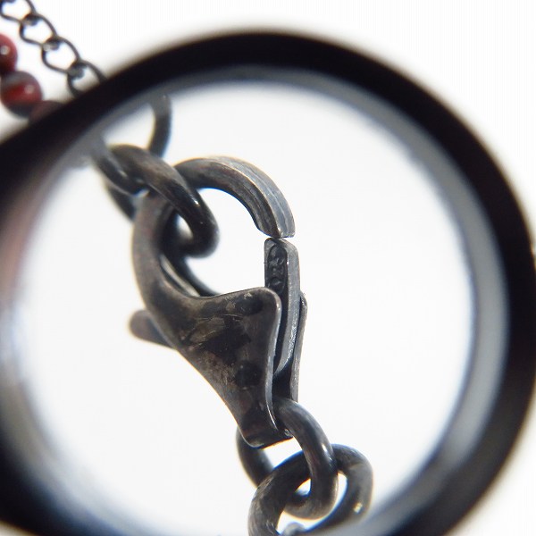 実際に弊社で買取させて頂いたCrescent Luna/クレセントルナ レッドタイガーアイ ネックレスの画像 3枚目