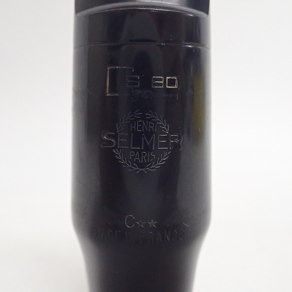 実際に弊社で買取させて頂いたSELMER/セルマー S80 C☆☆ テナーサックス用 マウスピースの画像 1枚目