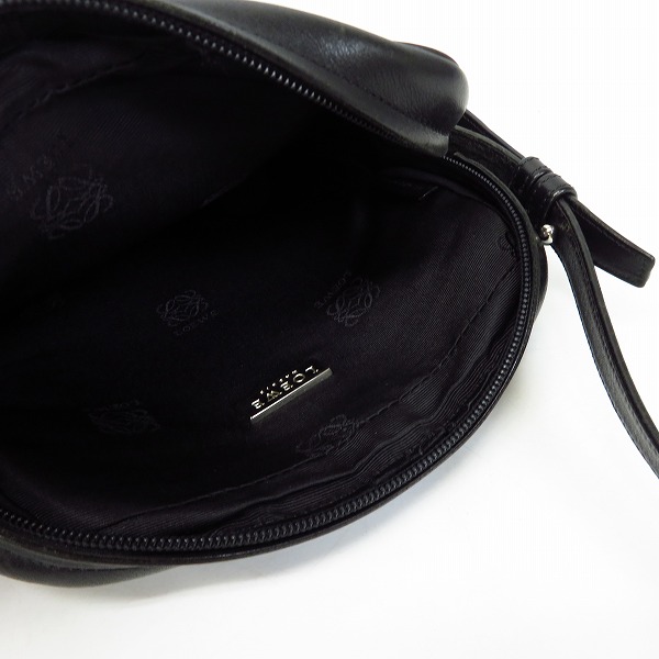 実際に弊社で買取させて頂いたLOEWE/ロエベ アナグラム レザー ショルダーバッグの画像 3枚目