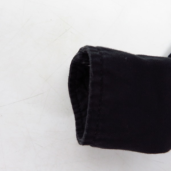 実際に弊社で買取させて頂いたHYDROGEN/ハイドロゲン ワッペン刺繍 カジュアルウエスタンシャツ ブラック/Sの画像 7枚目