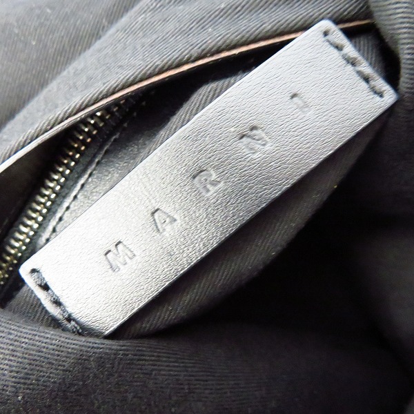 実際に弊社で買取させて頂いたMARNI/マルニ shatter print バックパック ボルドー の画像 4枚目