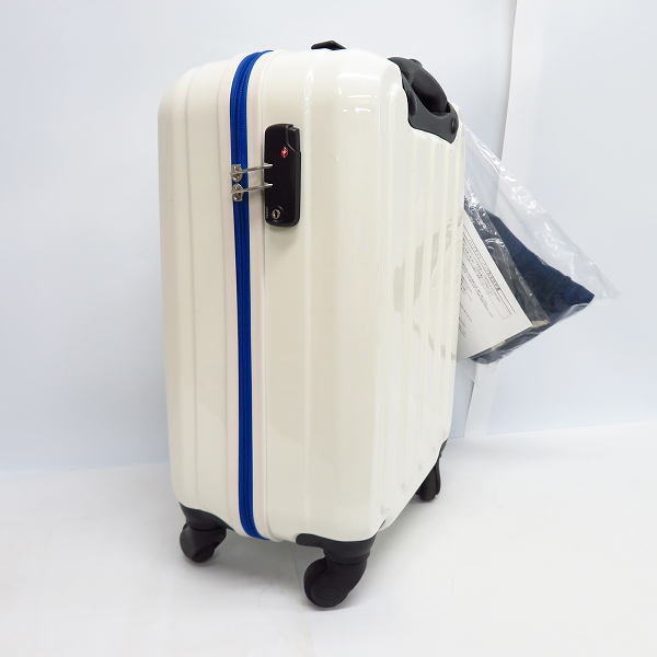 実際に弊社で買取させて頂いたle coq sportif/ルコックスポルティフ キャリーバック ホワイトの画像 2枚目