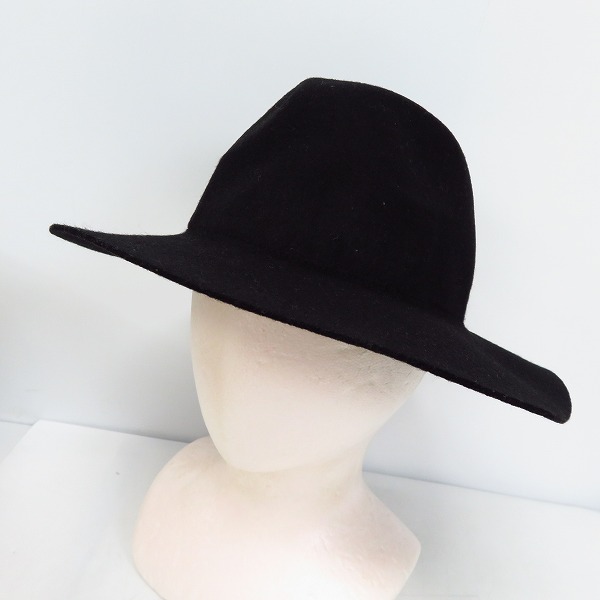 実際に弊社で買取させて頂いたHARE/ハレ フェルト 中折れハット ブラック