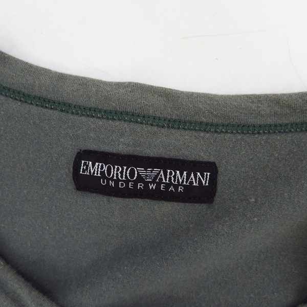 実際に弊社で買取させて頂いたEMPORIO ARMANI/エンポリオアルマーニ UNDERWEAR 半袖Tシャツ Mの画像 2枚目