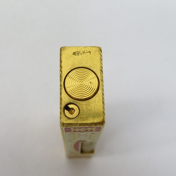実際に弊社で買取させて頂いたdunhill/ダンヒル 18K 装飾/デザイン ローラーガスライターの画像 3枚目